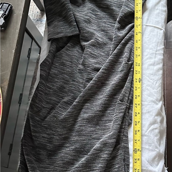 Nicole Miller Atelier Gray Ruched Bodycon Midi Dress Size L - Picture 6 of 7